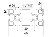 Bản vẽ nhôm 3060 05