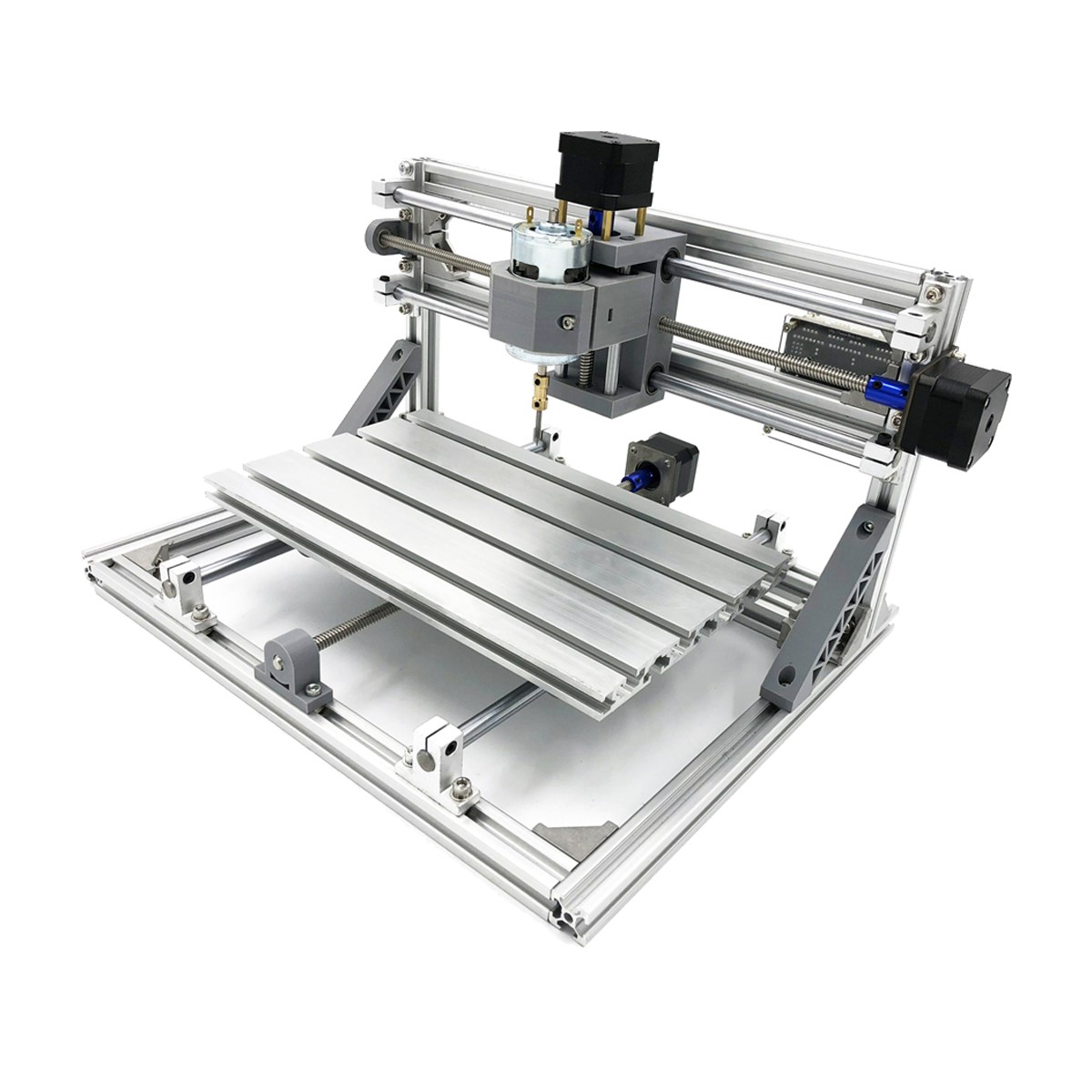 Aluminum profiles make mini CNC machines.